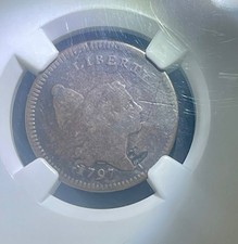 1797 Liberty Cap Half Cent P Edge, Low Head (NGC Good Details)