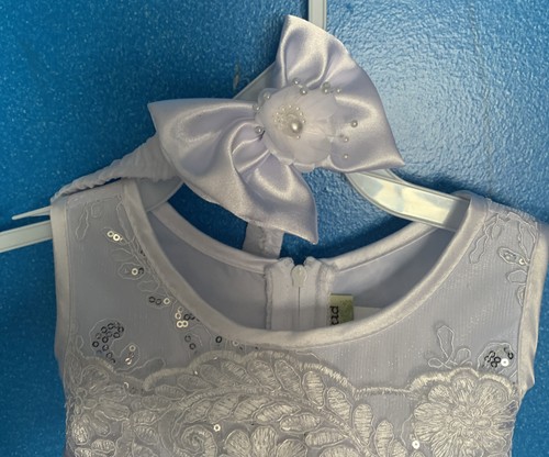 New Baptism or Christening Dress for girl/Vestido para Bautizo de nina size XL - Picture 6 of 11