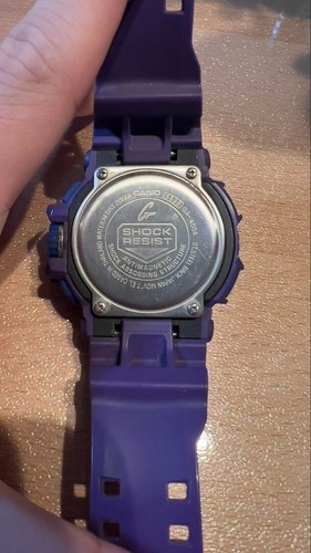 Casio G-shock GA-400A-6AJF Watch Rotary Switch Purple Operation confirmed - Picture 3 of 4