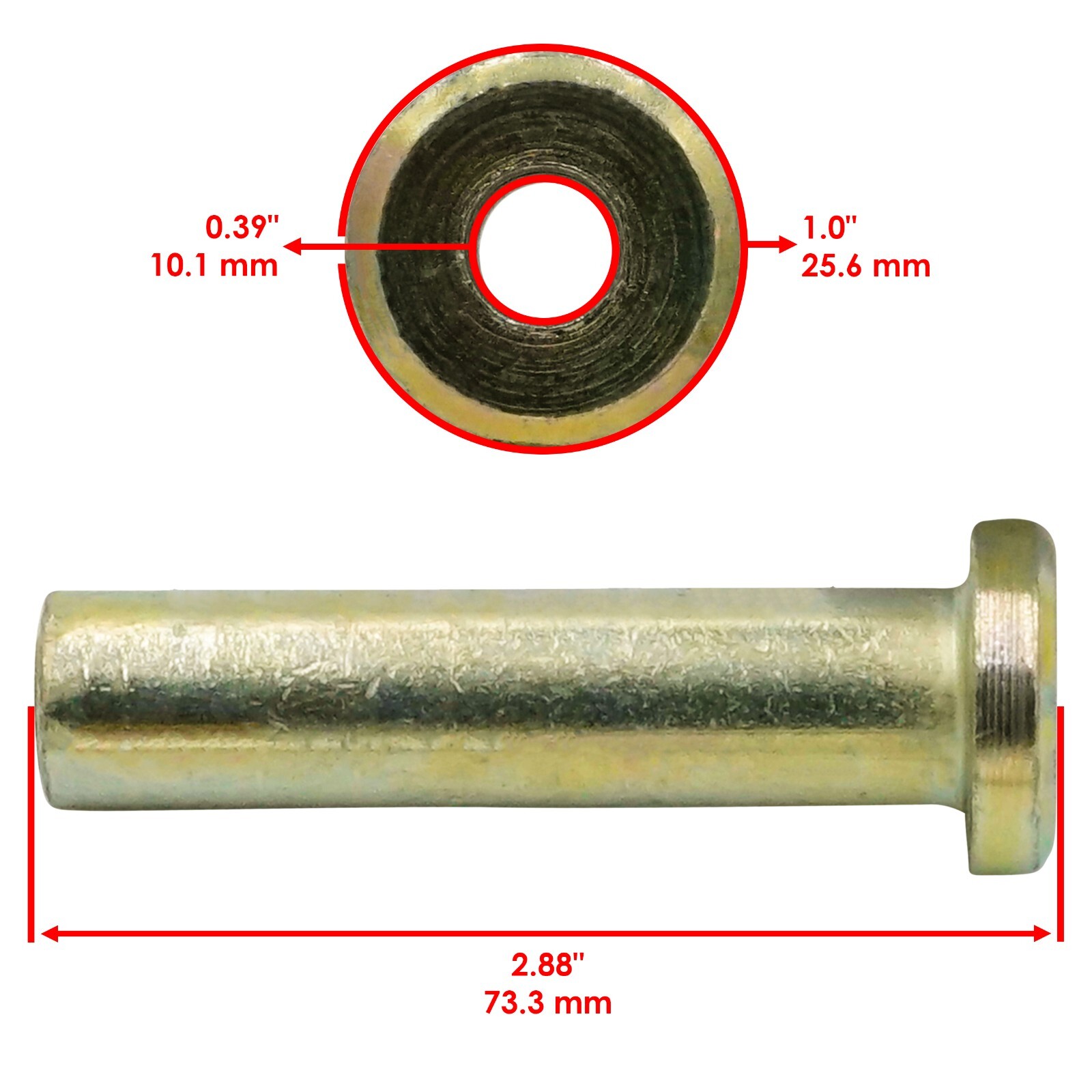 Deck Wheel Bolt for John Deere 140 314 316 317 318 322 330 332 420 430 ...