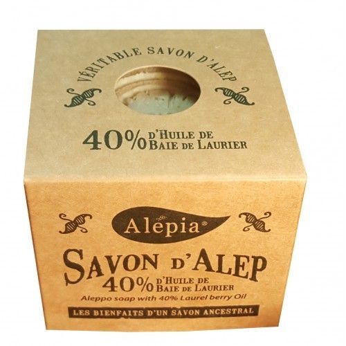 Savon d'Alep Tradition 40% Huile de Baie de Laurier FR