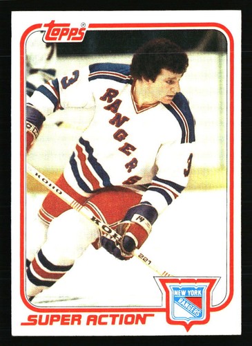 Barry Beck 1981 Topps #E124 Hockey Card - 第 1/2 張圖片