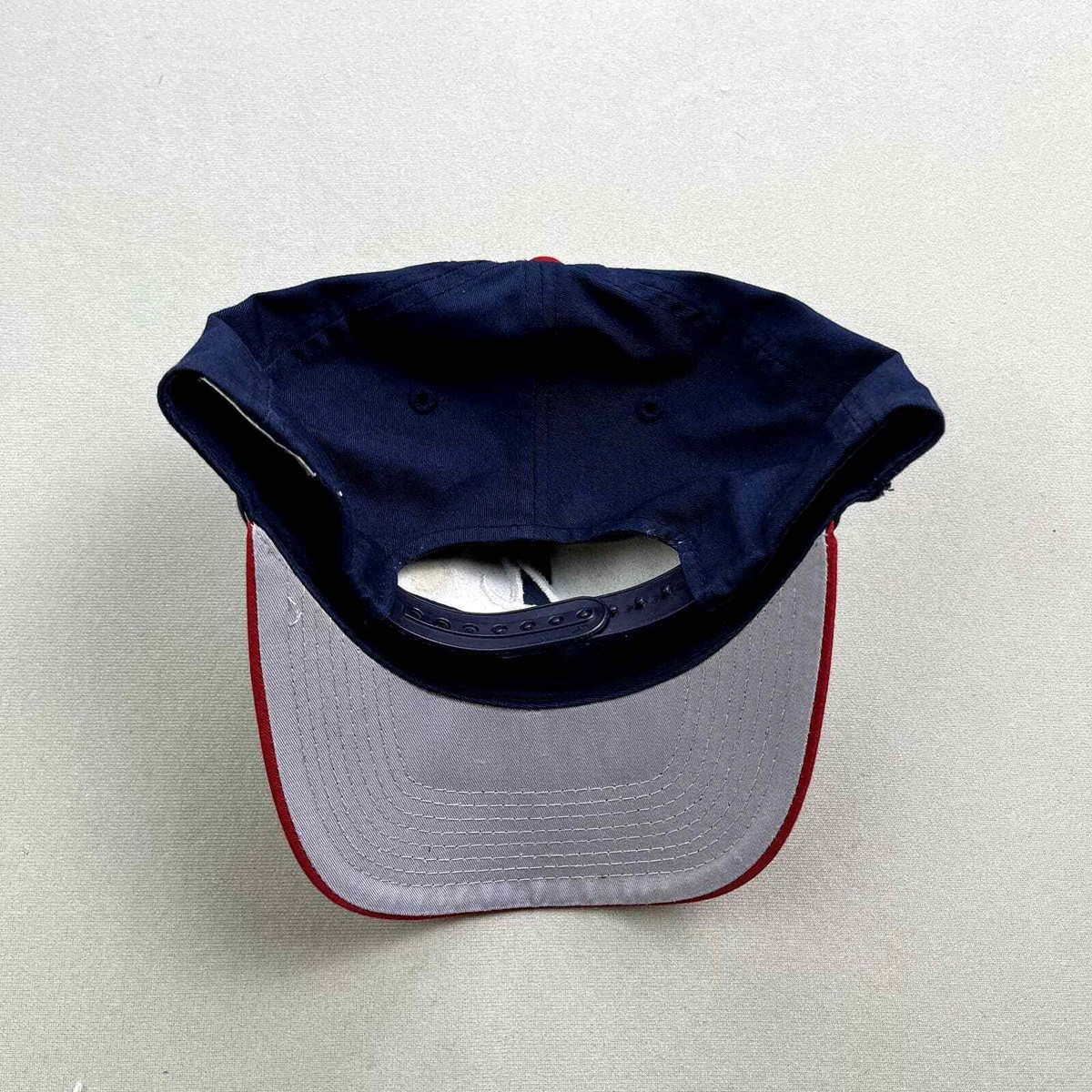 Vintage Atlanta Braves Hat Snapback Navy Blue Red Outdoor Vintage Atlanta Braves Hat Snapback Navy Blue Red Outdoor