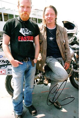Charley Boorman Hand Signed Photo 10x8'' Autograph Long way round C