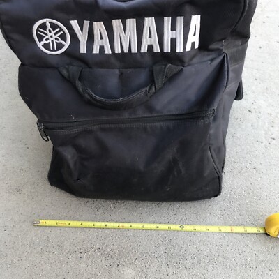 Vintage Yamaha Duffle Bag Jumbo 36” Long Racing Gear Travel Tote