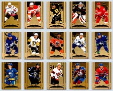 2021-22 UPPER DECK TIM HORTONS GOLD ETCHINGS COMPLETE 15 Hockey CARD Insert Set