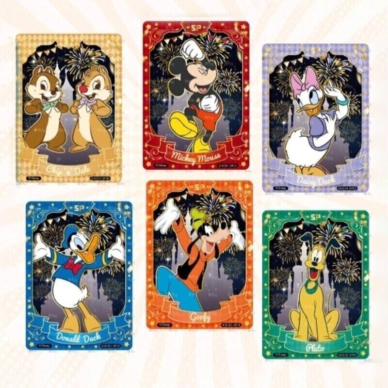 Card Fun Dianey Trading Card Anime Mickey Mouse Platinum Version