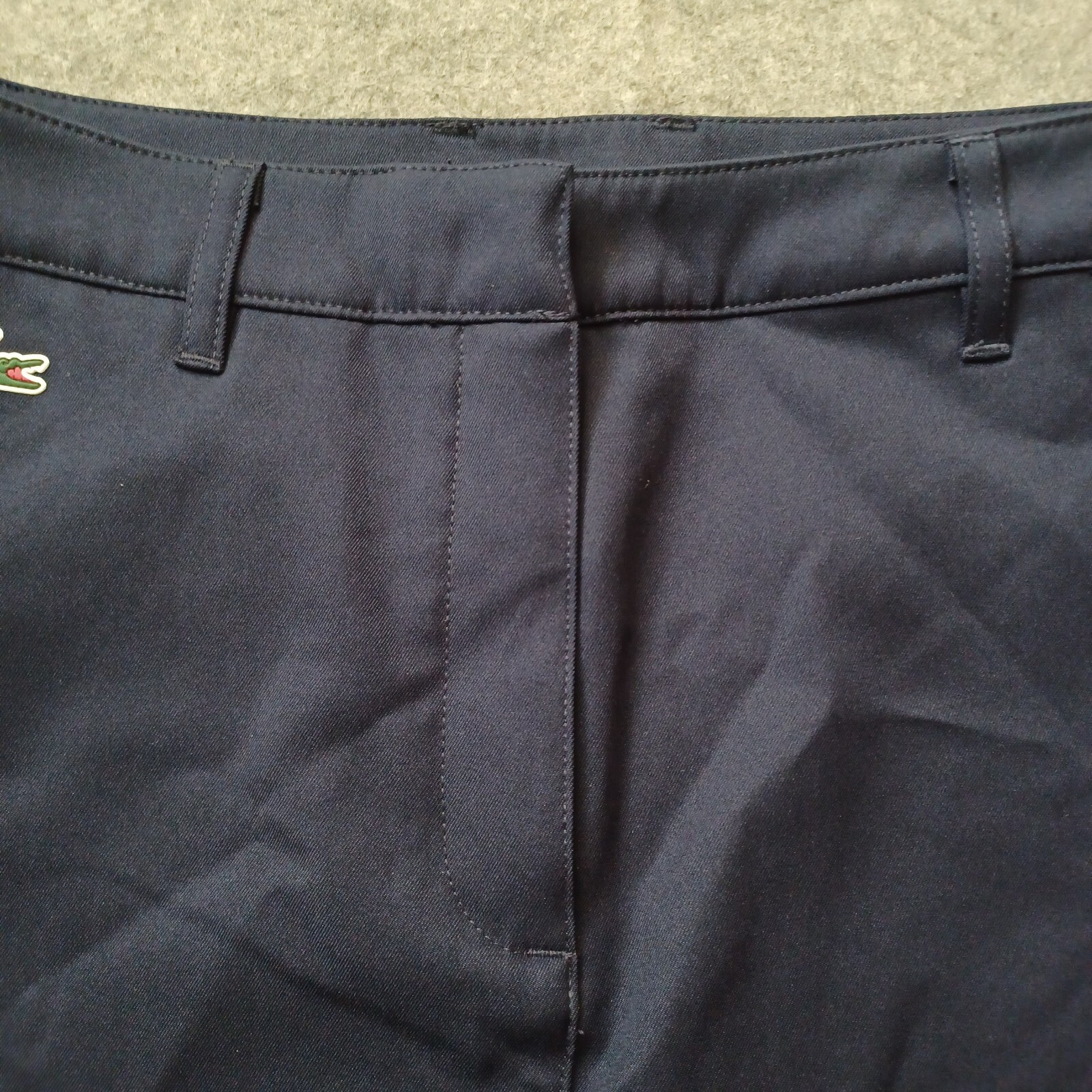 Lacoste Sport Technical Short Golf Skirt Womens 36 4 Navy Blue Logo Skort thumbnail 6