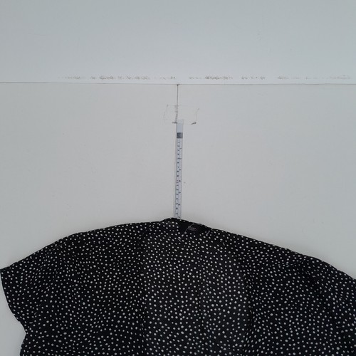 Boux Avenue Top 8 Black Womens Short Sleeve Tie Front Crop - Picture 2 of 10
