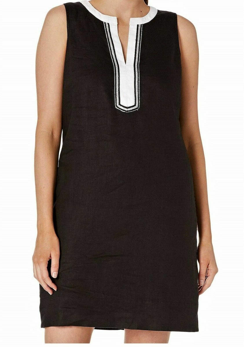 tommy bahama two palms linen dress Tommy Bahama Women's Two Palms Double-Ruffle Linen Dress - Coastline