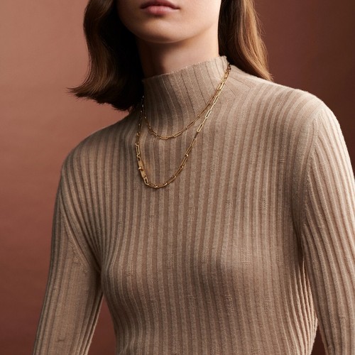 Brand NEW Hermès Kelly Long Chaine Necklace in Gold, New Model - Picture 3 of 24
