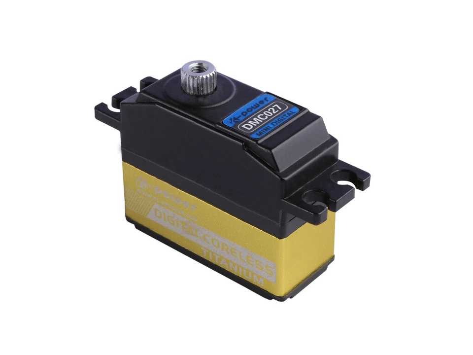 K-power 3X*DMC026 & DMC027 Coreless Micro Digital Servo for RC 500H Helicopter - Image 3 of 4