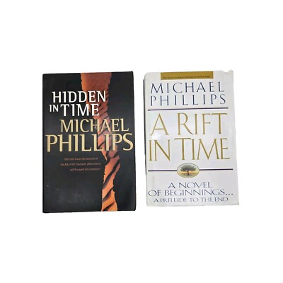 Livingstone Chronicles 1 & 2 Rift in Time + Hidden in Time Michael Phillips HBDJ