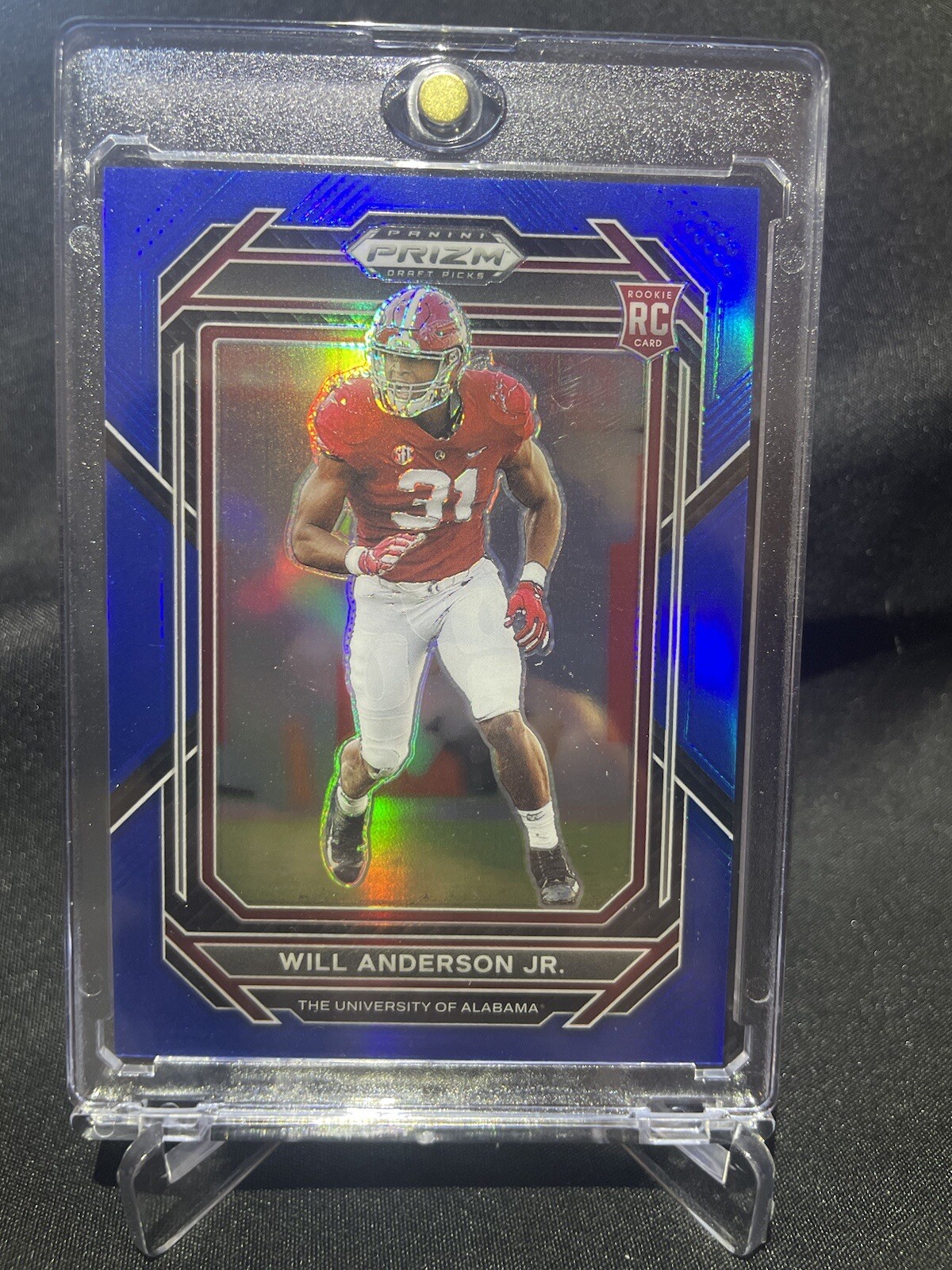 2023  #/199 Will Anderson Jr  RC Alabama/texans Panini Prizm NFL Draft #162