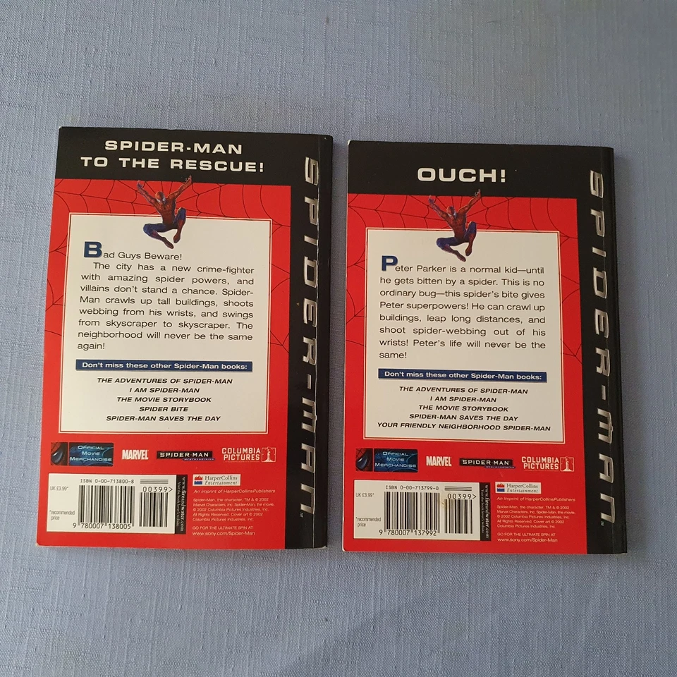 Spider-Man - Spider- Bite & Your Friendly Neighborhood Spider-man (P/Backs 2002) - image 2 of 4