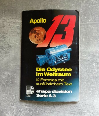 ehapa diavision Apollo 13 Serie A3 gebraucht schön für Sammler