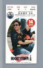 Brendan Shanahan Hat Trick #16 Ticket Feb 20 2003 Kirk Maltby Fights Ferguson