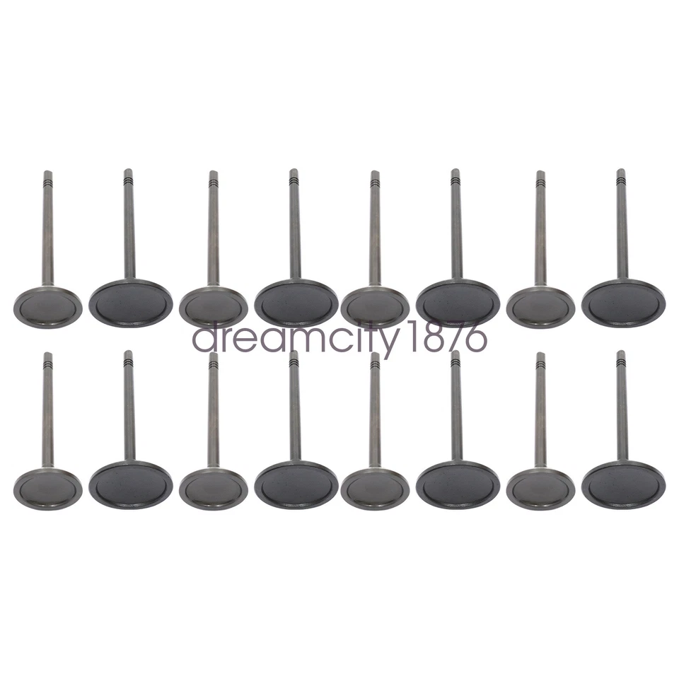 8pcs Intake Valves+8pcs Exhaust Valves fit for FORD E-150 E-250 5.4L 4.6L US - Image 3 of 4
