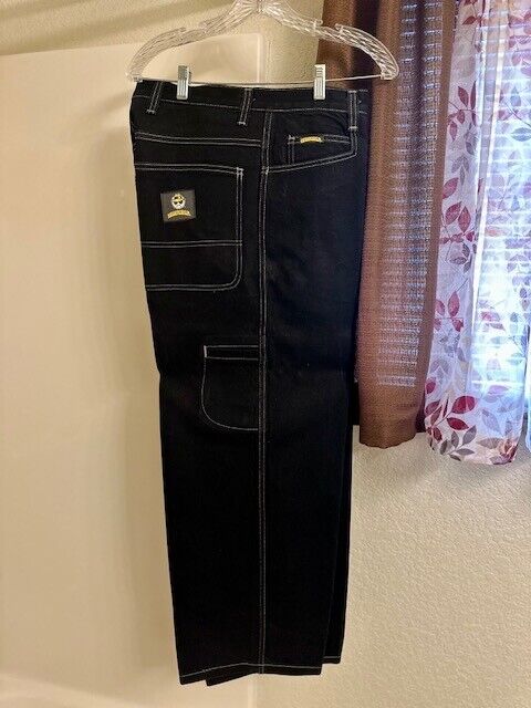 VIntage Lowrider Cruiser Carpenter Jeans Black tagged 34-30 VIntage Lowrider Cruiser Carpenter Jeans Black tagged 34-30