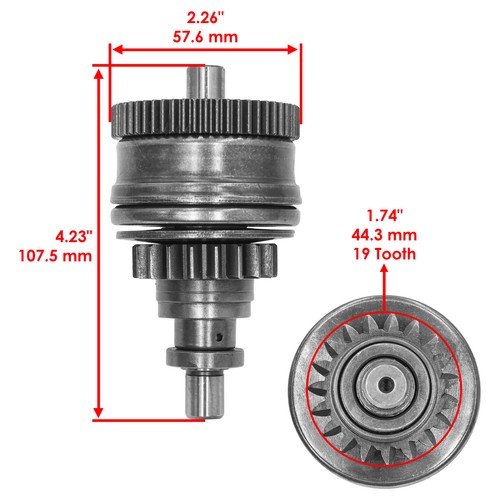 Starter Drive Gear Bendix for Kawasaki Jetski Ultra 300X 300 X JT1500 2011-2013 - Picture 2 of 7