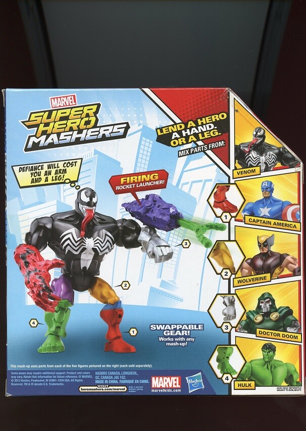 Marvel Super Heroes Venom フィギュア Marvel Super Hero Mashers 6