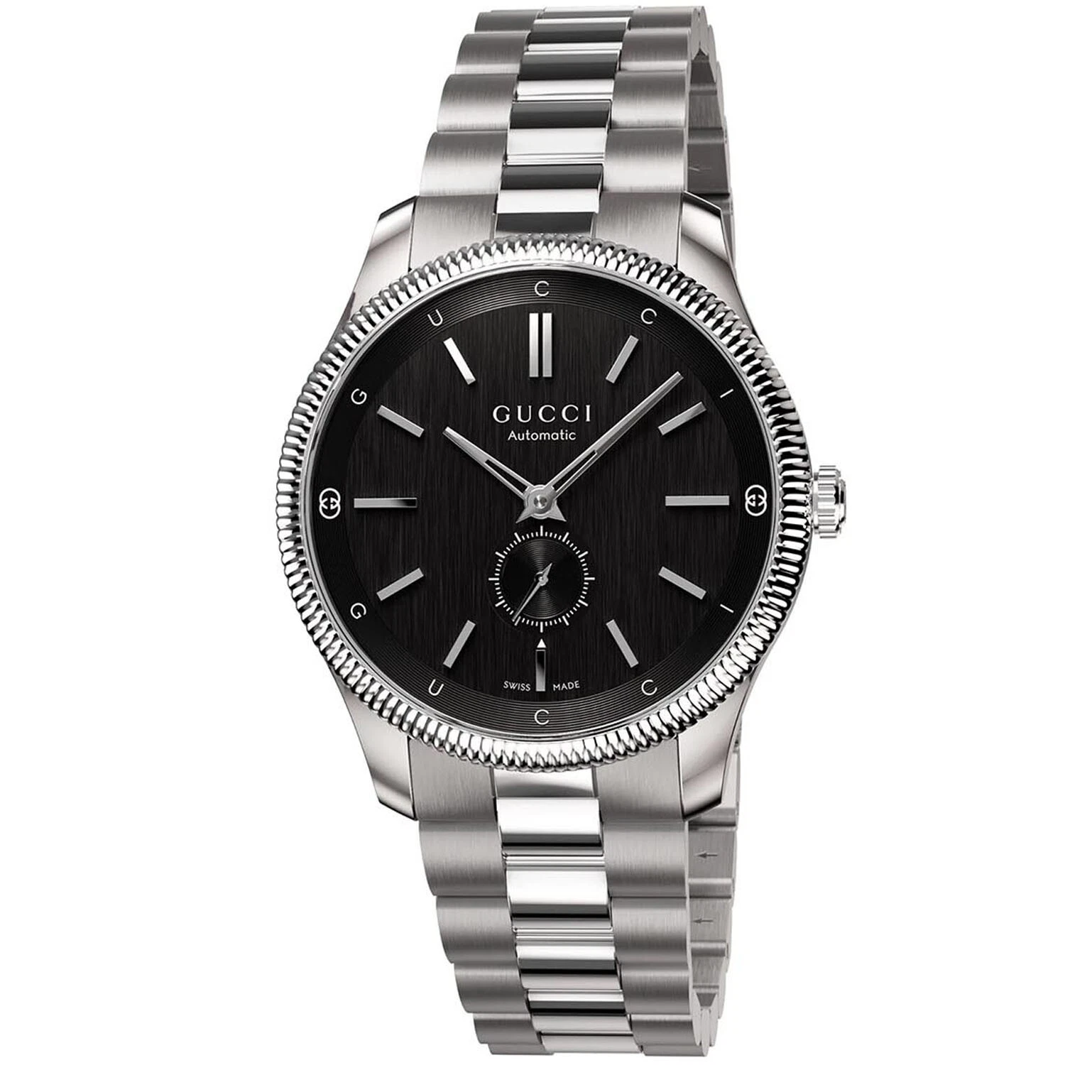 Montre homme Gucci G Timeless cadran noir   YA126388
