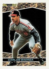 1993 Topps Black Gold Carlos Baerga #25 - Cleveland Indians - QTY! (B)