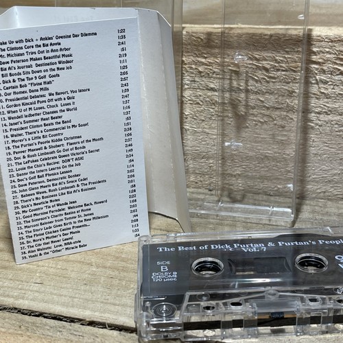 Best Of Dick Purtan And Purtans People Vol 7 Cassette Vtg 2000 - Picture 3 of 3