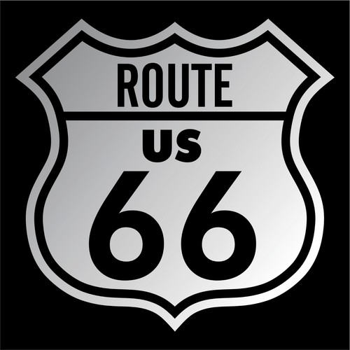 ROUTE 66 HISTORIC Window Die Cut Decal Sticker Vinyl Car - Many Colors & Sizes - Bild 14 von 15