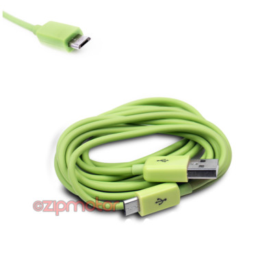 100 3FT MICRO USB DATA SYNC CHARGER CABLE GREEN DROID HTC EVO ONE NEXUS KINDLE