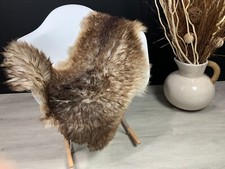 Tibetan Sheepskin Rug Lambskin Pelt Genuine Real Natural Colors Seat Cover