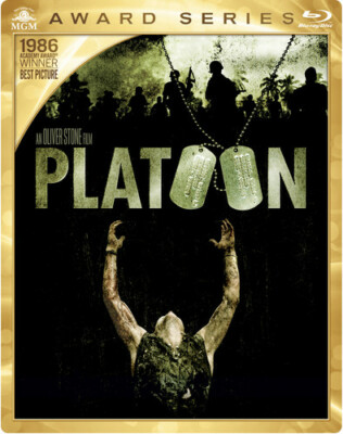 PLATOON - Tom Berenger Charlie Sheen BLU-RAY NEW/SEALED