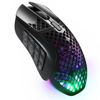 SteelSeries Aerox 9 Wireless Optical Gaming Mouse - Black (62618)