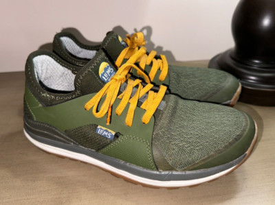 LEMS Mesa Forest green mesh Foot shape sneakers shoes men's US 9 EUC