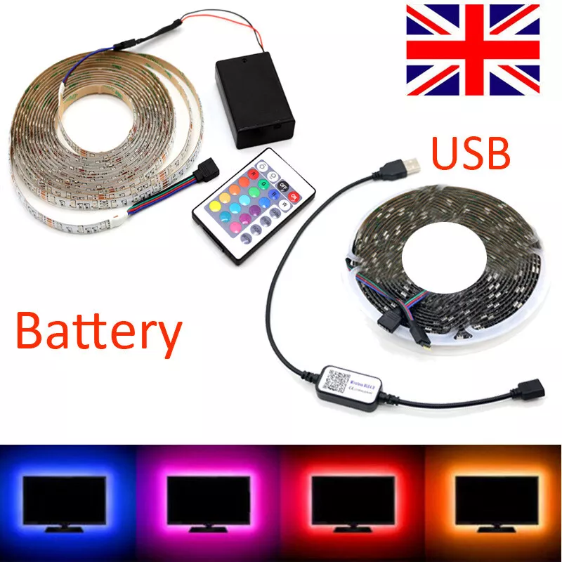 Usb outlet light strip