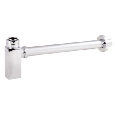 Hudson Reed Square Flaschenfalle mit Verlängerungsrohr 300 mm - Chrom
