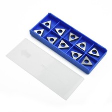 10 Stck MT1603 Hartmetallscheibe 60 °. Dreieck für TNMG1604 Wendeplatte Drehwe