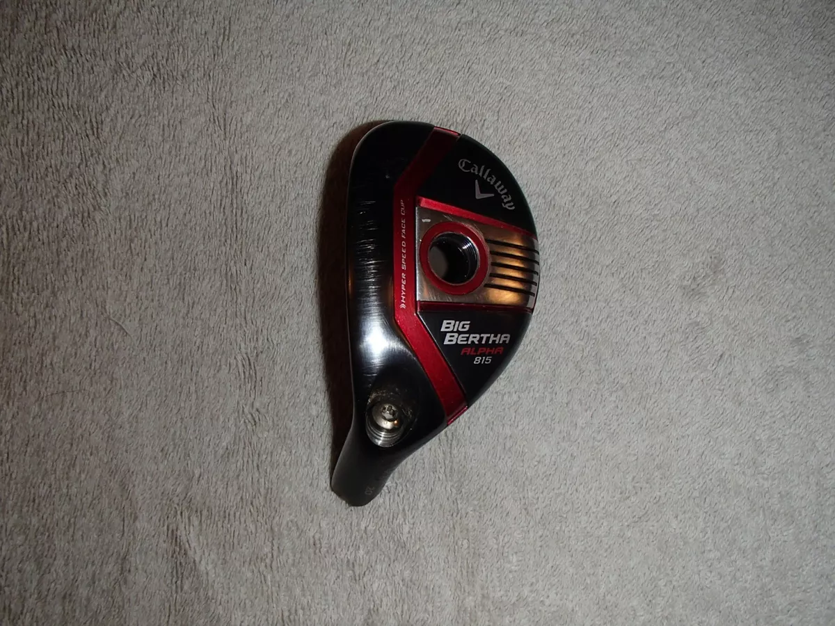 CALLAWAY BIG BERTHA ALPHA 815 20* 3 RESCUE HEAD ONLY LEFT HAND