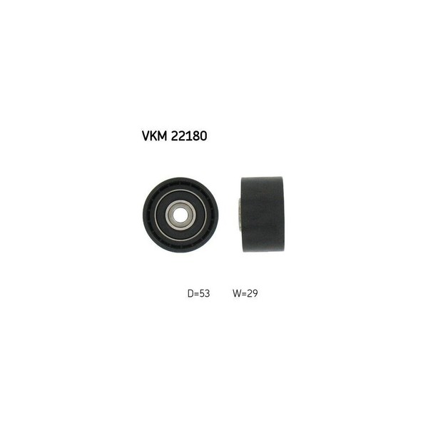 Umlenk-/FüHrungsrolle, Zahnriemen SKF VKM 22180 FüR Alfa Romeo Fiat Lancia Opel-image