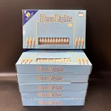 Darice Deco Lights 35 Clear Light With White Wire/ Set Of 6