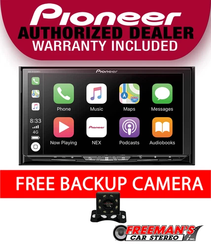 Pioneer AVH-W4500NEX + LPCAM8 Backup Camera Bundle