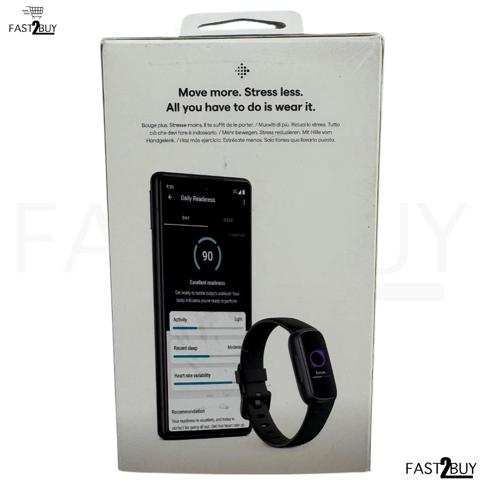 Fitbit Inspire 3 Fitness Tracker by Google – Gesundheits- & Aktivitätstracker - Bild 2 von 4