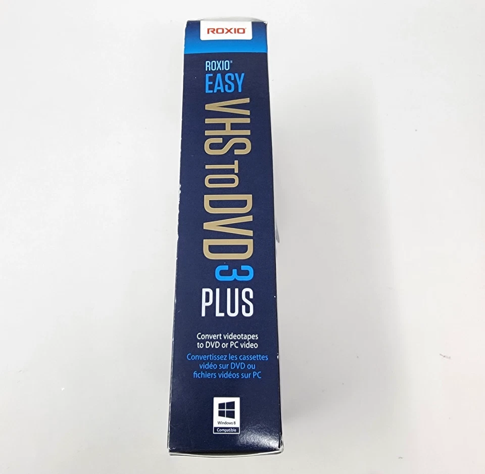Roxio Easy VHS to DVD 3 Plus Converter Transfer Old Home Videos 251000 Sealed - Image 3 of 4