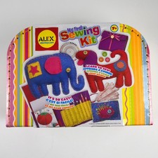 Alex Toys My First Sewing Kit Kids Craft Set Travel Carrying Storage Case 195WN