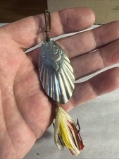 Vintage Pflueger Success# 8 Fish Head Fancy Metal Fishing Spinner Lure