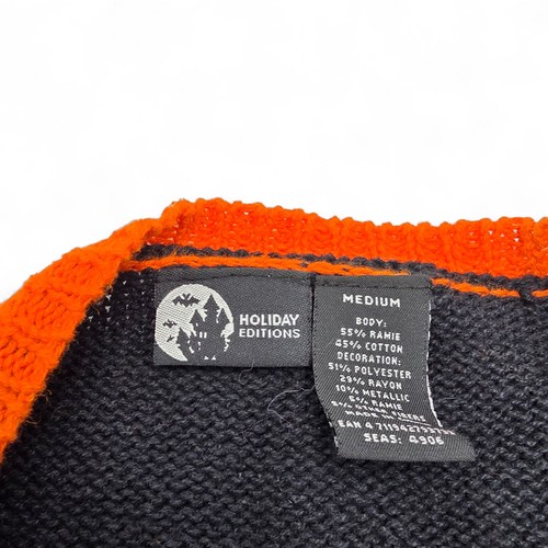 signers Originals L Shirt + Holiday Editions M Vest Halloween Cat Pumpkins - Picture 6 of 12