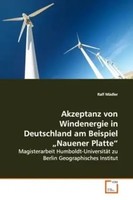Ralf MäDler | Akzeptanz Von Windenergie In Deutschland Am Beispiel Nauener...