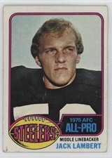 1976 Topps Jack Lambert #220 Rookie RC HOF