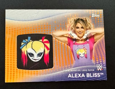 2021 Topps Alexa Bliss Orange Logo Patch /75 | eBay