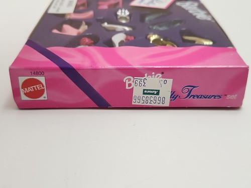 Vintage 1995 Barbie Pretty Treasures Shoes Accessories Pack 14800 - Picture 7 of 9
